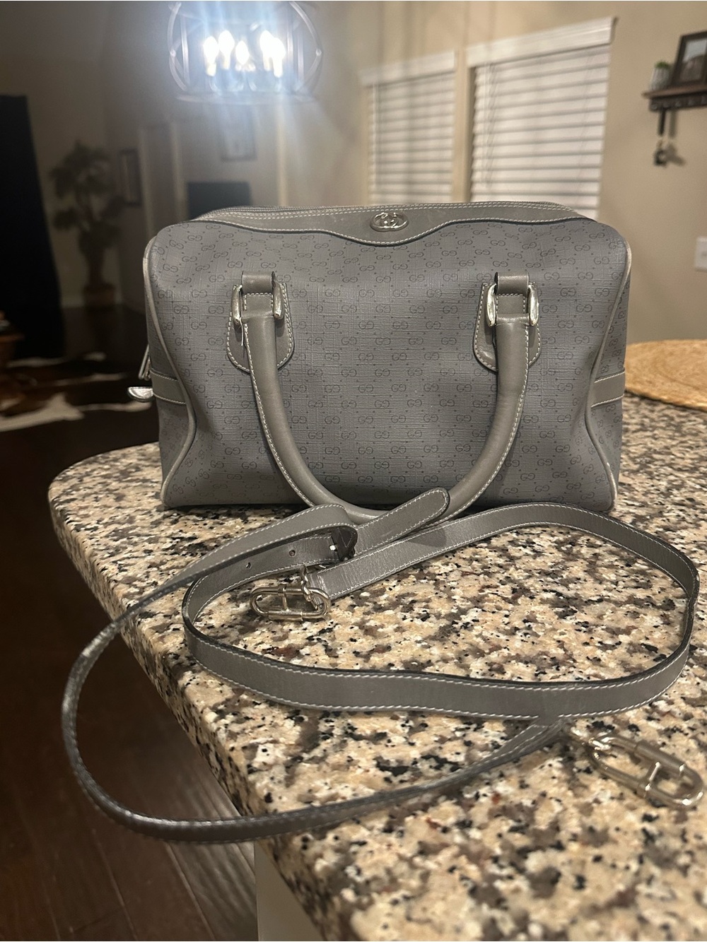 Gucci Handle horsebit 1955 leather handbag